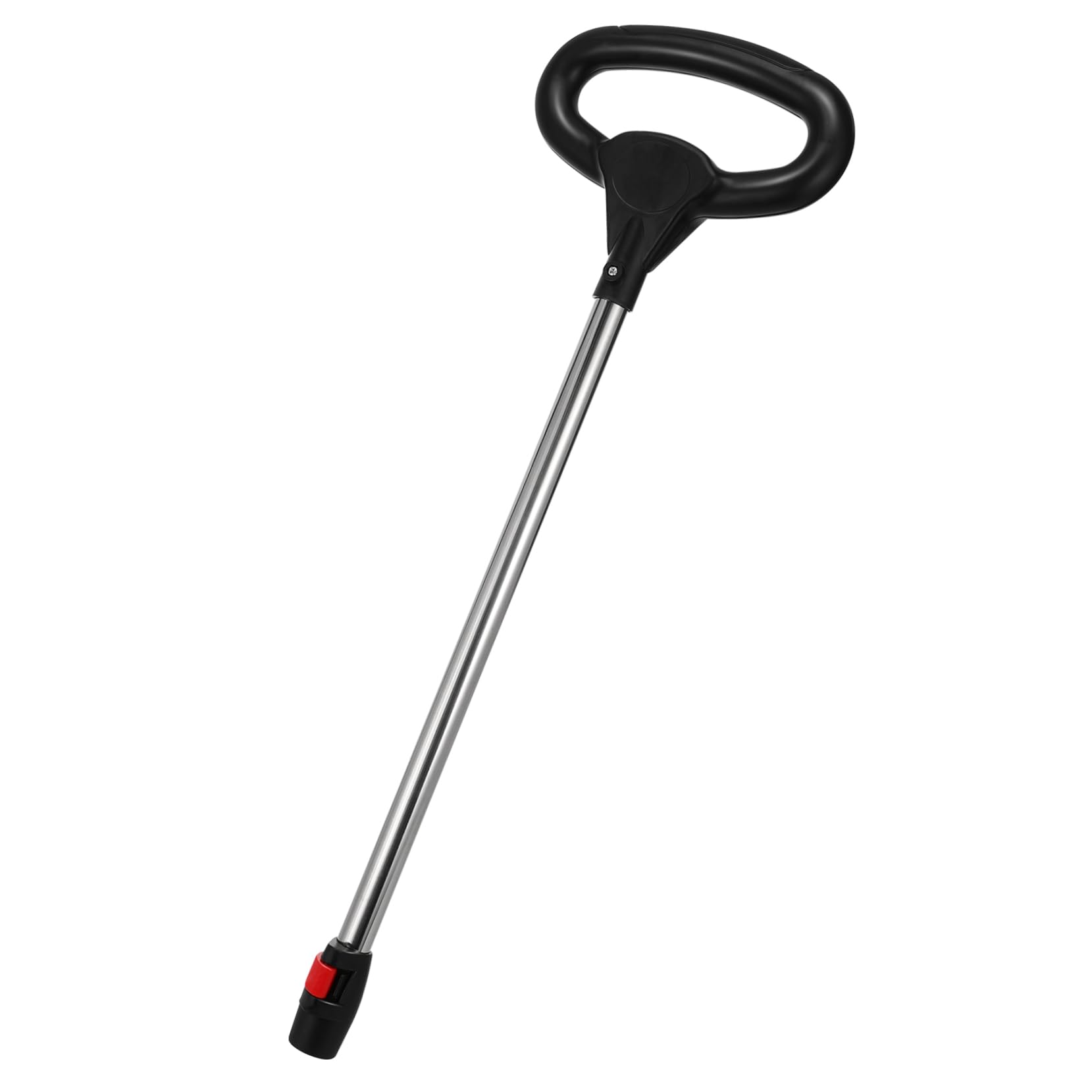 Manillar de Empuje para Cochecito, Acero Inoxidable y Plástico, 25mm | Sustitución Fácil, Montaje y Desmonte Rápidos, Pensado para Salidas Urbanas, Paseos Cotidianos de Padres