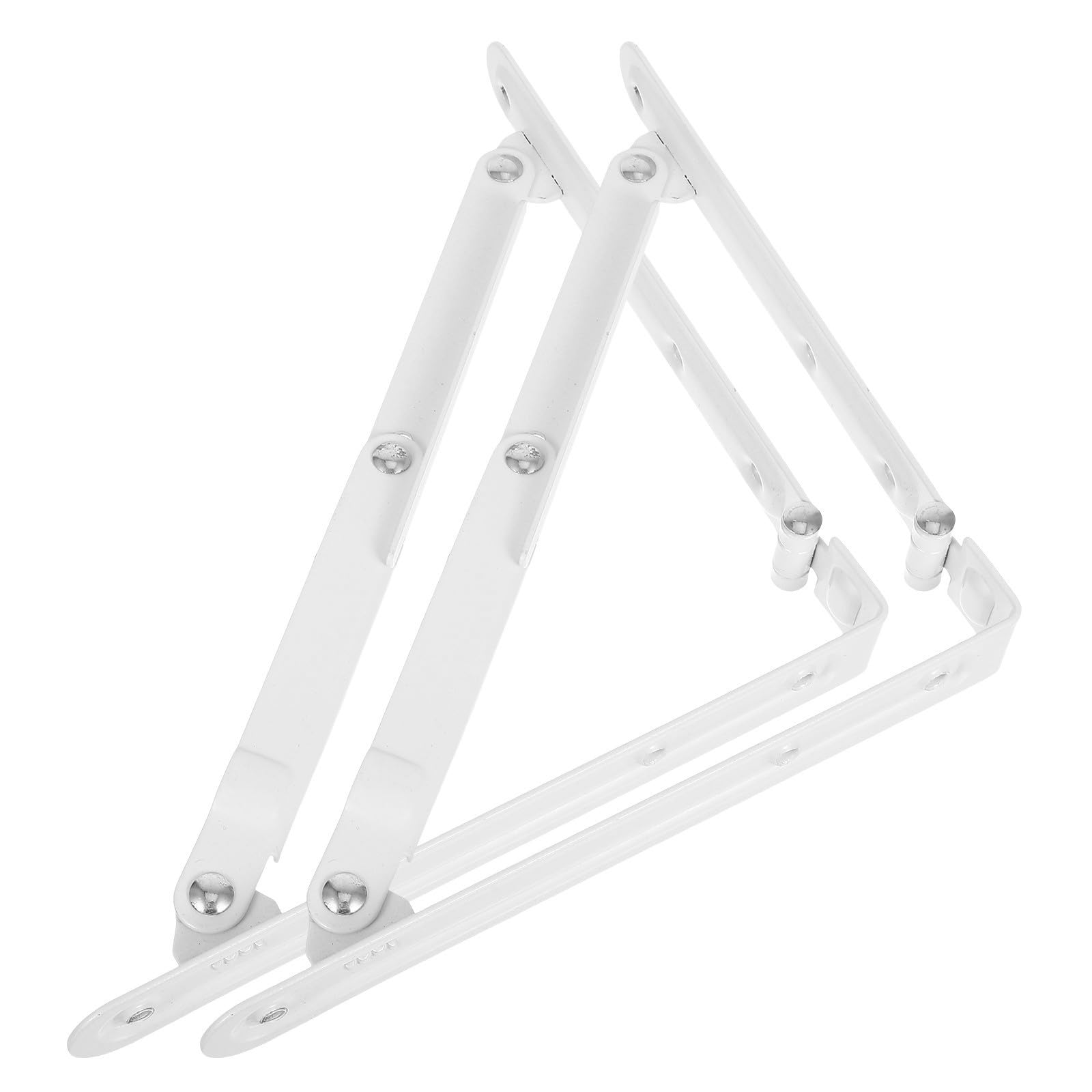 Soportes triangulares plegables estantes pared hierro ligeros decorativos