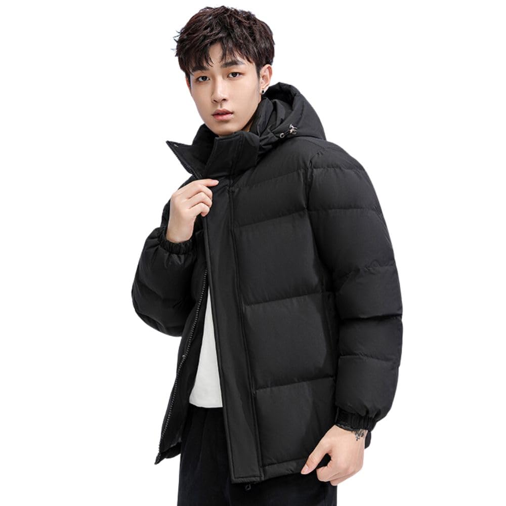 【69%OFF】【1,999円】 Aaronlive メンズ 防風 防寒 無地 中綿ジャケット