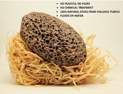 Image of Cuccio Naturale Natural Earth Lava Pumice Stone Foot and Elbow Pumice Premium Scrubber Callus Remover for Feet Hands and Body Perfect Pedicure Beauty Tools for Exfoliation to Remove Dead Skin
