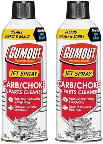 Gumout 800002231 Limpiador de carbohidratos y estranguladores, 14 onzas (paquete de 2)