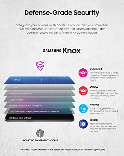 Samsung Galaxy XCover Pro | Rugged (IP68 Rated) Unlocked (Verizon and AT