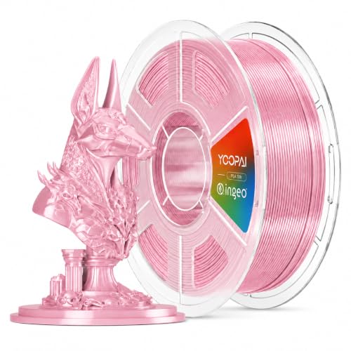 Image of YOOPAI PLA Filament 1.75mm, Low Warping, Minimal Layer Lines, Dimensional Accuracy + /- 0.02mm, 1kg (2.2lb) 3D Printer PLA+ Filament, Sakura Pink