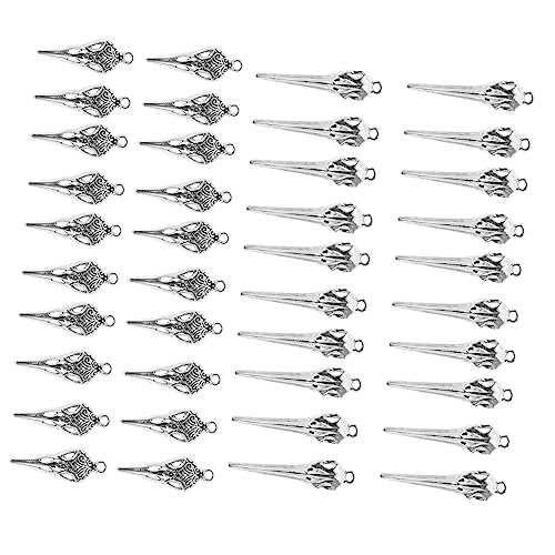 Sewroro 80 Pçs Pingentes De Esqueleto Pingentes De Metal Pingentes De Cabeça De Caveira De Pássaro G