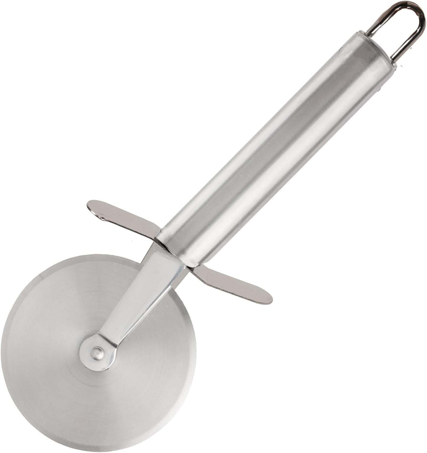 Stainless Steel Pizza Cutter - Slicer for Pizzas, Pockets and More - Pizza Cutter Wheel (Silver)