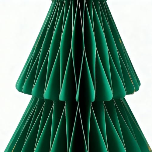 Decoraciones de árbol de Navidad de papel que decoran sin pesar 7