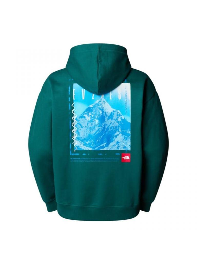 The North Face U Axys Oversized Hoodie Sweatshirt Unisex Adulto (Pack de 1)