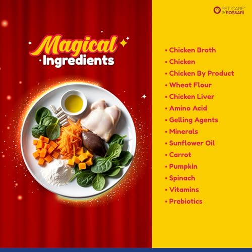 Image of ZIPPY+12 Month Adult Dog Food Chicken & Liver Chunks in Gravy of Real Chicken | Meal Helps Strengthen Your Dog's Immune System| Minerals Contribute Maintaining Strong Bones & Teeth (Pack of 3)
