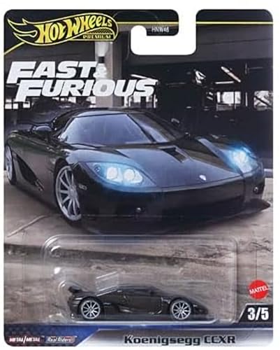 Set 5 Coches Hot Wheels Fast & Furious miniatura 4