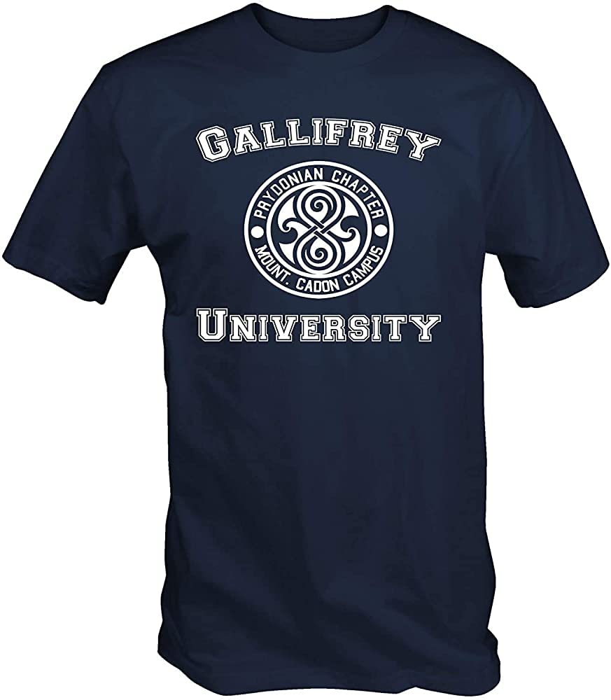 Long Ta Men's Navy Of 6 Tee Niners University Gallifrey T Shirt Xxl
