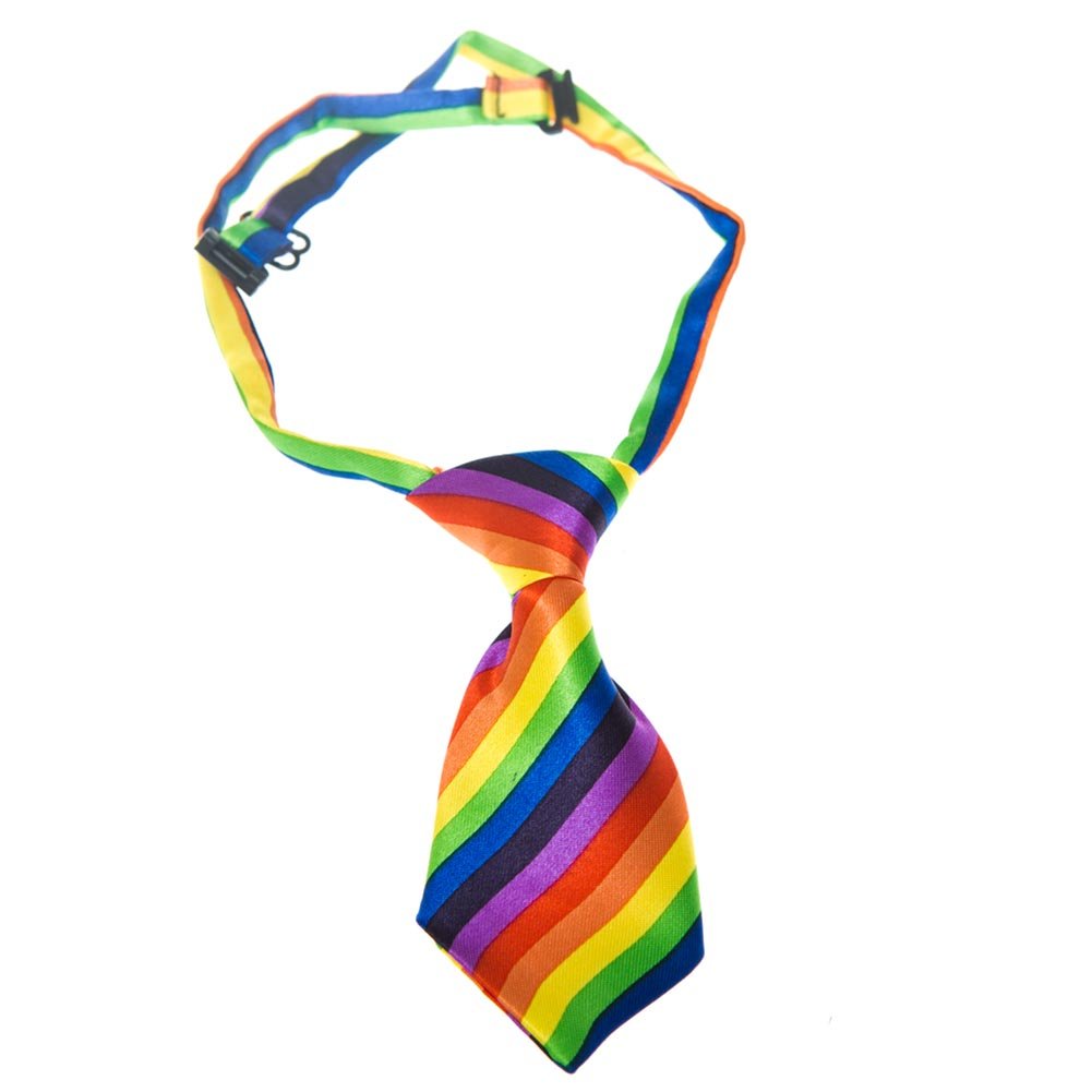 Pet Rainbow Tie