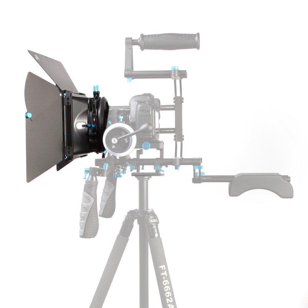 シネマカメラFOTGA DP3000 マットボックス フォローフォーカス セット Amazon.com : Fotga DP3000 M3 4x4 Swing-Away Matte Box for