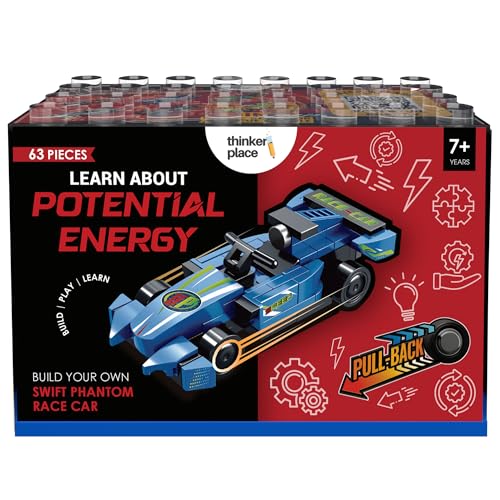 Image of Swift Phantom | F1 Pull Back | STEM Learning: Learn About Potential Energy | Educational Toy for Kids 7+