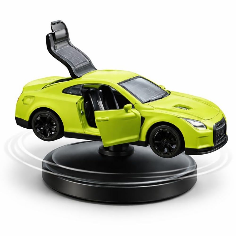 YOURKARTS.COM Car Dashboard Display Stand with Rotating Base, Die-Cast Model Car Spinner Toy-Drifting car for Dashboard(White)-image-19