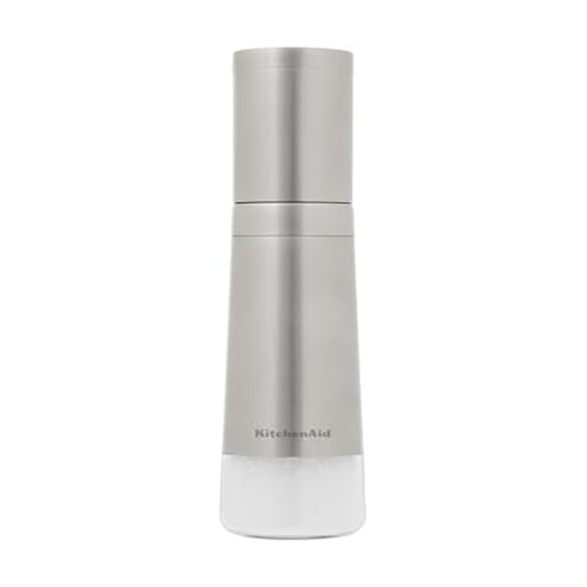 KitchenAid Stainless Steel Filled Salt Grinder, 8 Inch