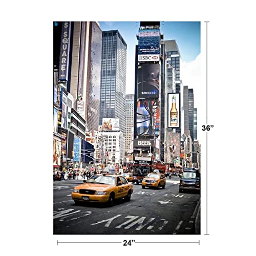Time Square Midtown Manhattan New York City Nyc Photo Photograph Cool Wall Decor Art Print Poster 24X36 #TOP4