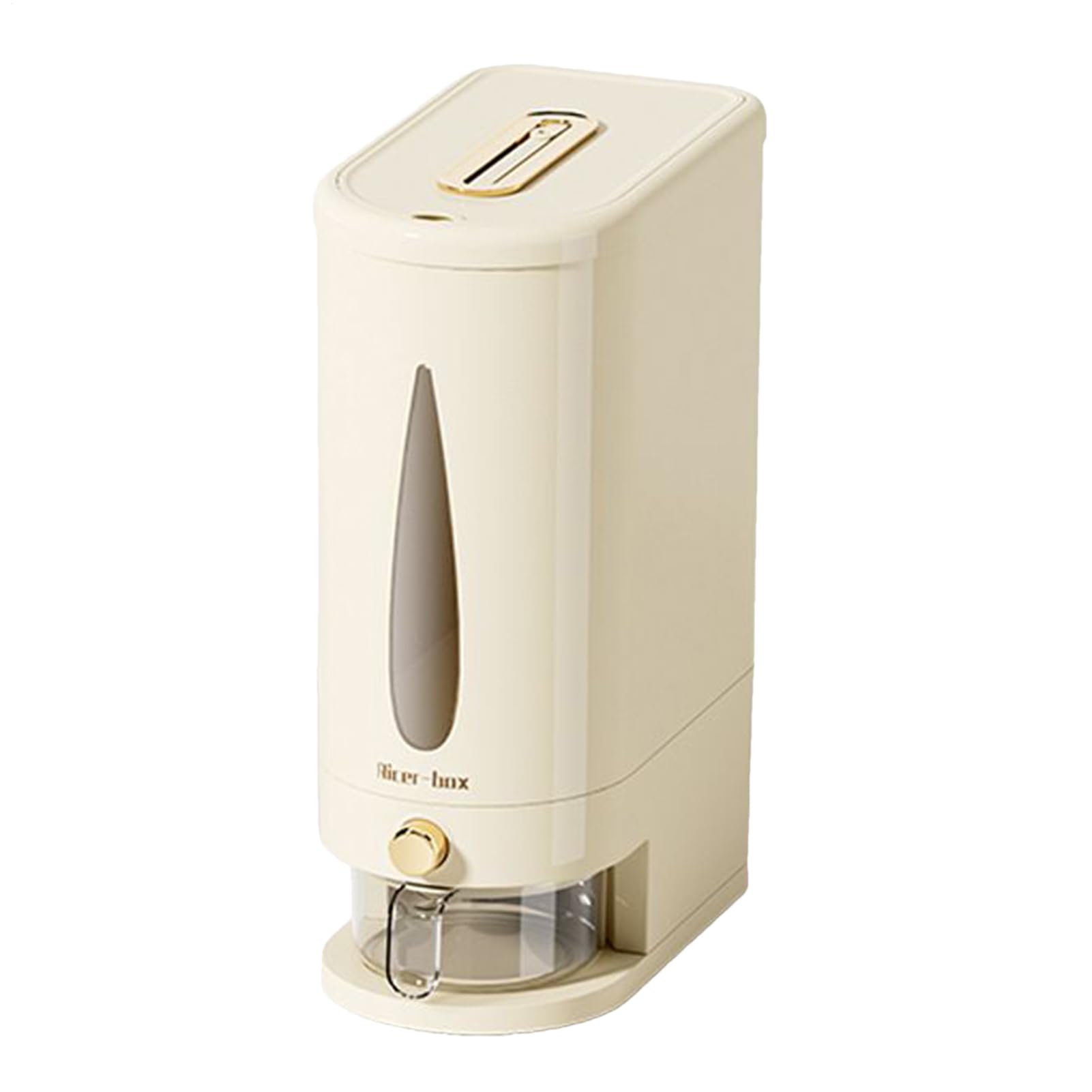 Dispensador de alimentos para arroz hermético y organizador de almacenamiento de cocina