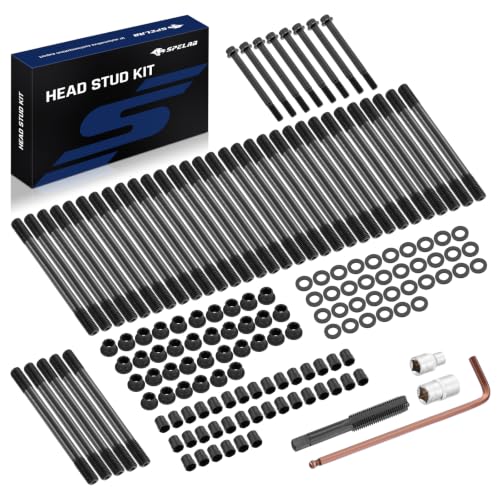 SPELAB Head Stud Replacement Kit Cylinder Head Stud Assembly Kit