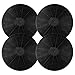 Produktbild vhbw 4x Aktivkohlefilter kompatibel mit Bomann DU 658 G, DU 612 IX, DU 613.1 IX, DU 620 G, DU 621 G, DU 657 G Dunstabzugshaube - 17,5 cm