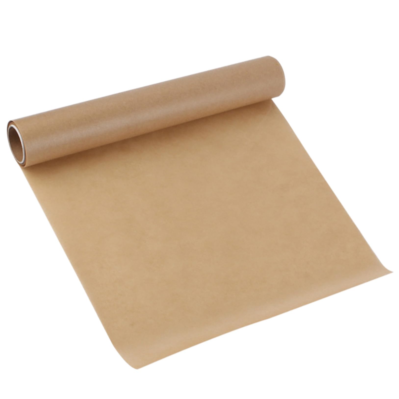 Papel de pergamino para hornear khaki y cocinar panadería sin grasa