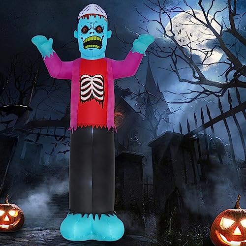 SHDEJTG 12ft Blue Zombie Inflatable
