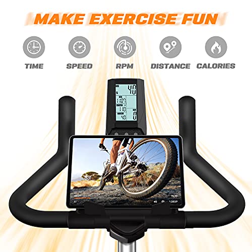 Yosuda Light Commercial Exercise Bike For Home Magnetic Exercise Bike Stationary 350Lb Capacity, Exercise Bike With Bluetooth, Indoor Cycling Bike With Tablet Mount & Comfortable Seat Cushion thumb #7