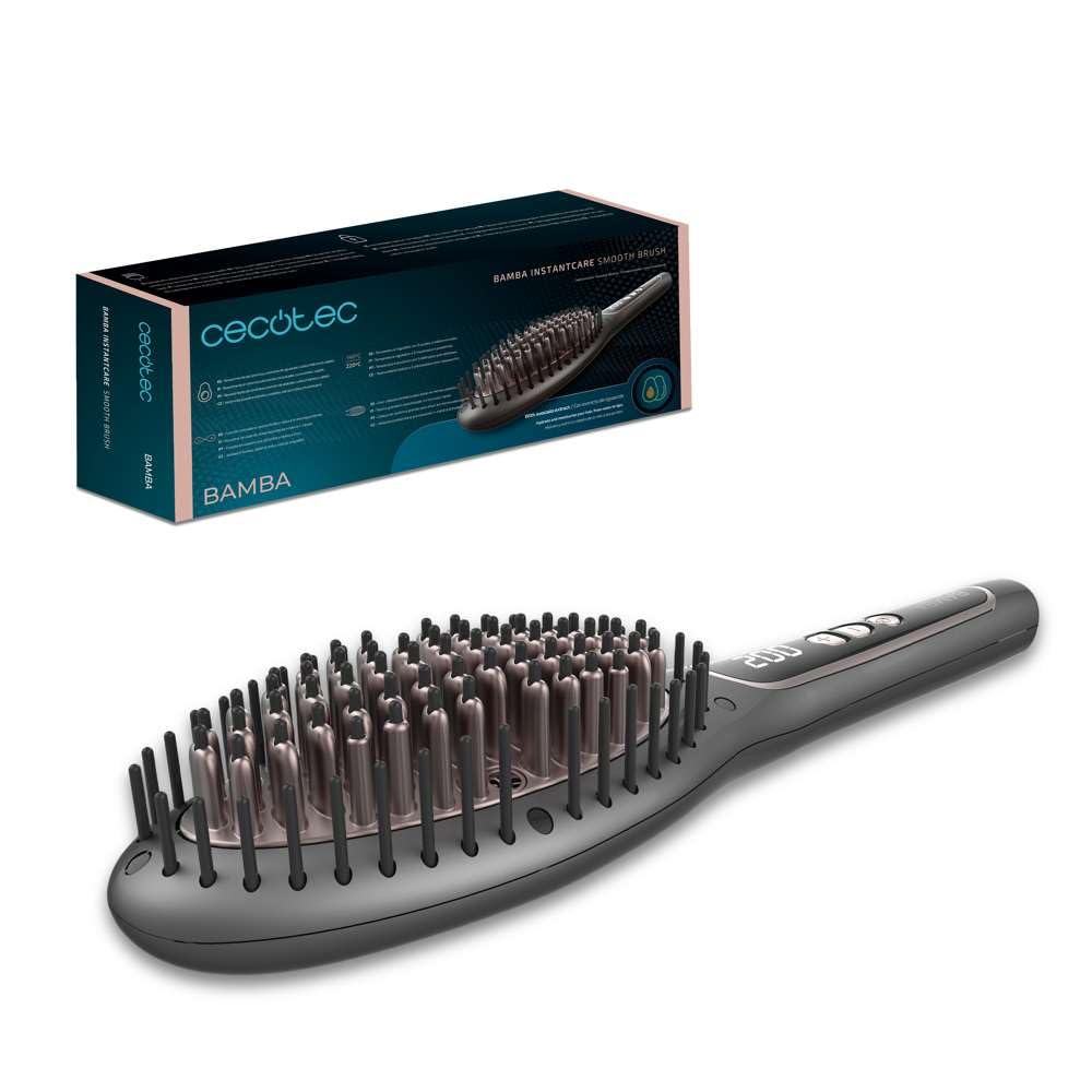 Cecotec Glättbürste aus Keramik und Avocado-Extrakt InstantCare Smooth Brush