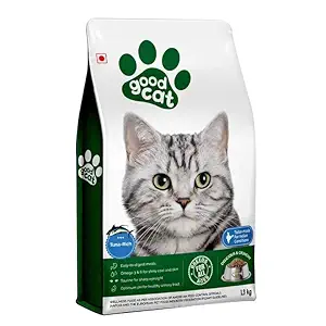 Good Cat Food Tuna Rich Delicious & Crunchy Dry Food with Omega 3 and 6 Weight 7 KG 500 Gram