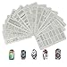 Produktbild gigitube 15 Stück Maniküre Stempelschablonen, Nail Plates, Nail Art Stamping Templates, Nagel Stamping Schablonen Nagel Bildstempel