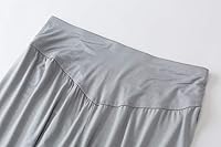 Vista 34 de Pantalones de algodón modal para mujer de AvaCostume, pantalones suaves para practicar yoga o deportes. Rojo vino