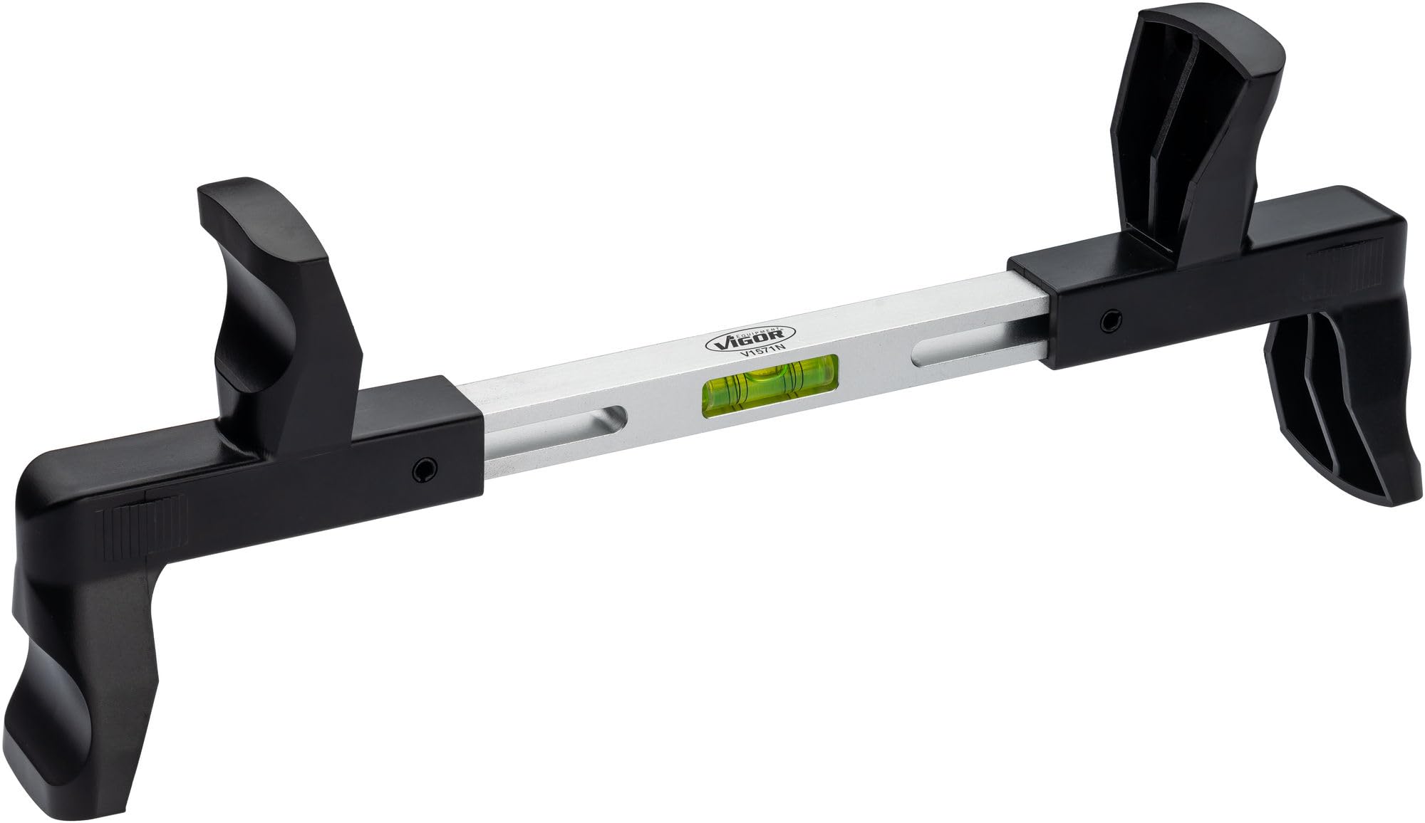 Vigor Lenkrad-Einstellwaage V1571N, für Achsvermessung und Lenksäulenarbeiten, für Lenkräder 170–250 mm und 280–350 mm, mit Federklemmung und Anzeige