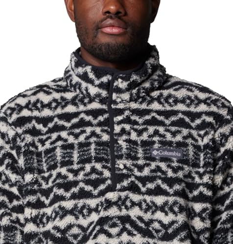 Columbia Herren Rugged Ridge Half Snap Fleece Sherpa Fleece Pull Over (1 Stück)