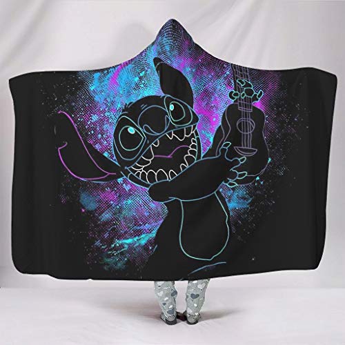 Caixiabeauty Stitch Plaid douillet à capuche Cover