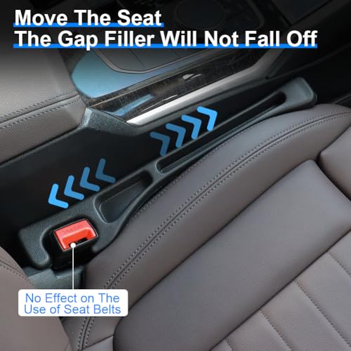 Image of 2PCS Car Seat Gap Filler,Anti-Drop Car Seat Crack Organizer