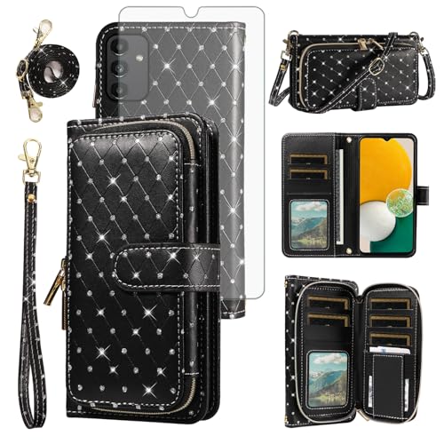 Coque Samsung A13 5G Asuwish antichoc noire pour smartphone