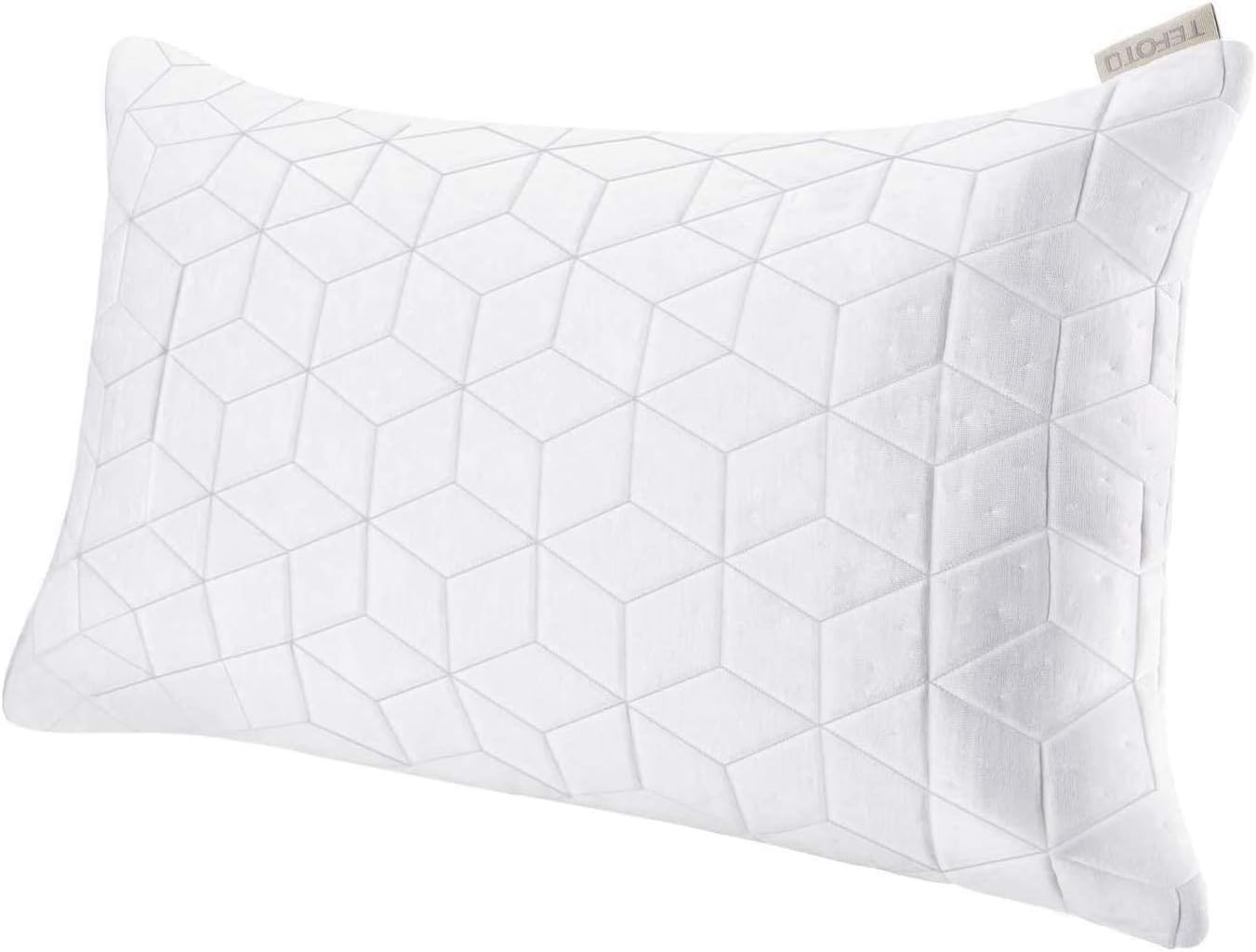 Shredded Memory Foam Adjustable Pillow Washable Removable Bamboo Cover King Size Neck Shoulder Pain Relief