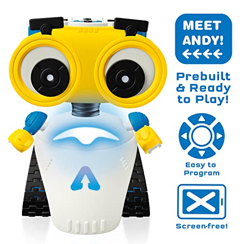 Thames & Kosmos Andy: The Code & Play Robot | Screen-Free Coding & Robotics Kit for Ages 4+ | Pre-Built Robot w/Intuitive Buttons for Preschoolers to Start Programming! | No Smart Device Required - Image 4