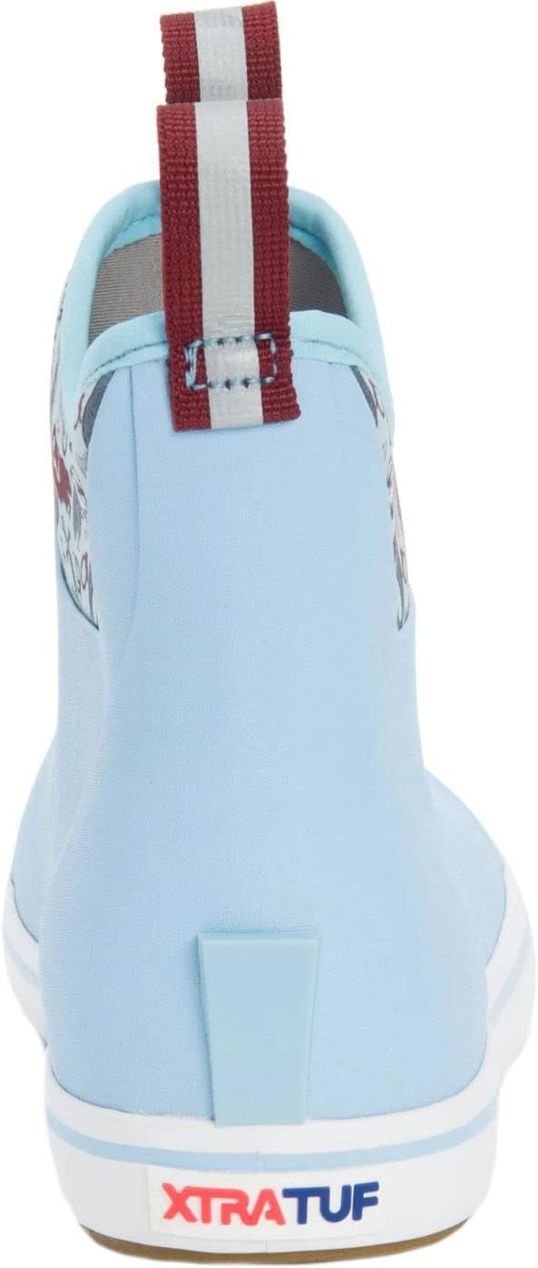 Xtratuf Women's 6 Inch Ankle Deck Boot, Light Blue/Blue Mermaid, 8 - Image 4