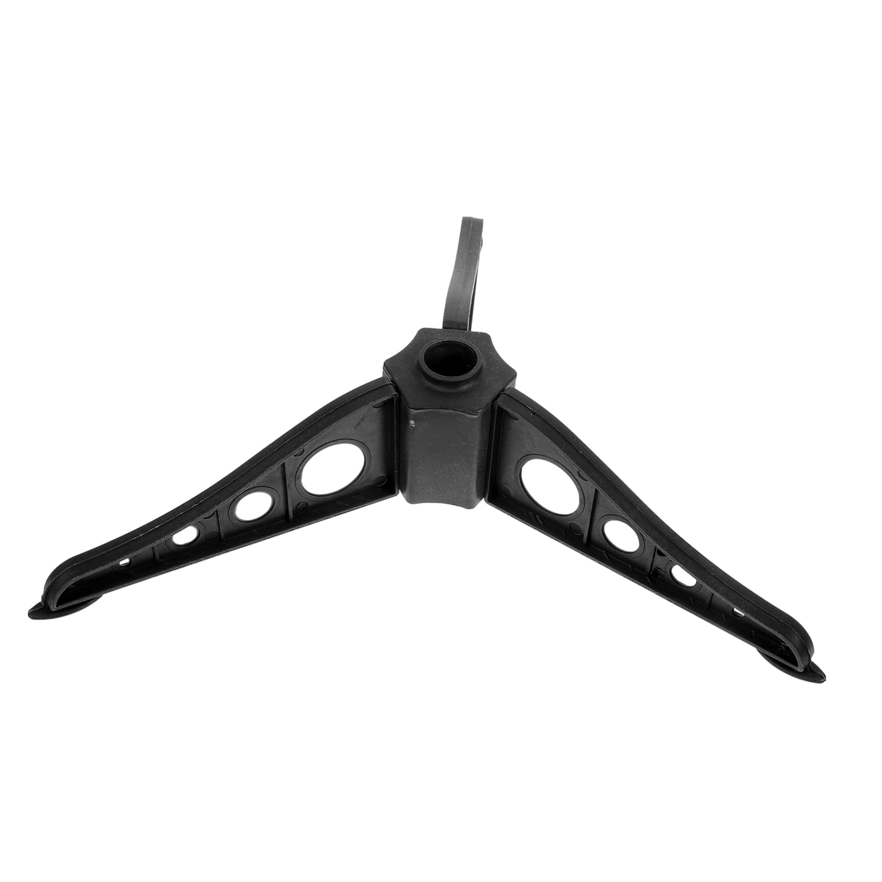 ABOOFAN 4pcs Christmas Tree Base Frame Christmas Tree Parts Replacements Christmas Tree Holder Artificial Tree Folding Stand Holiday Tree Stand Tree Stands Abs Bracket Iron Frame To Rotate