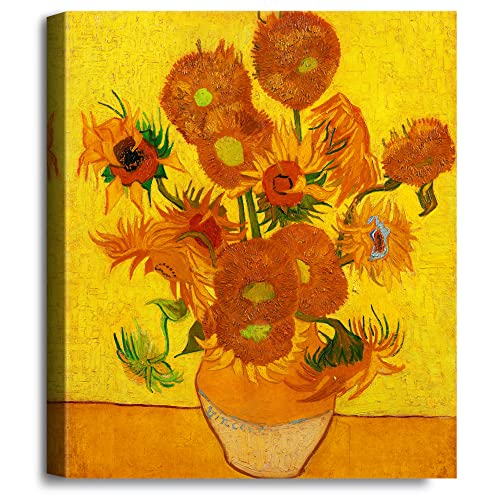 A&T ARTWORK Sunflowers by Vincent Van Gogh The World Classic