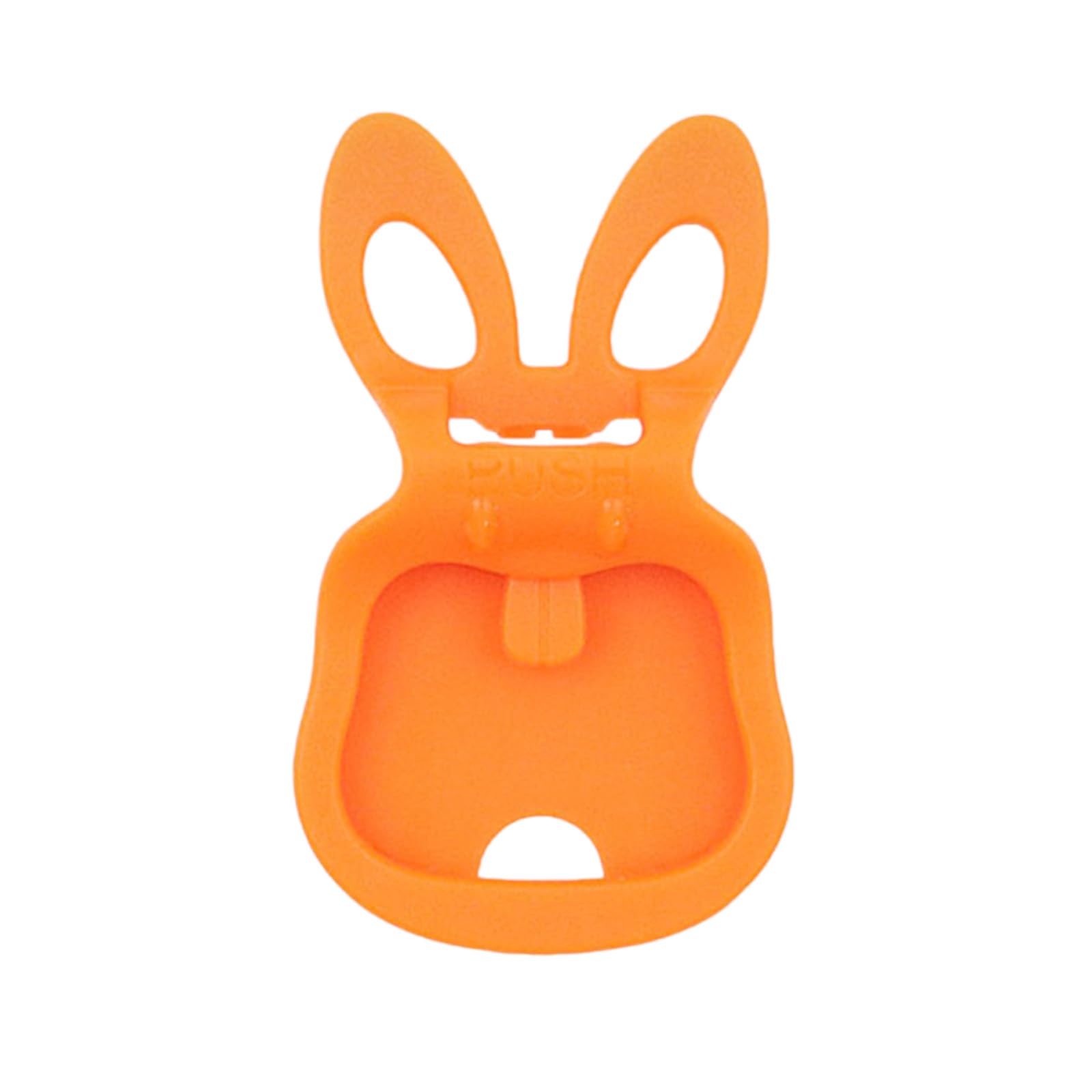 Ekoama Colorful Rabbits Shape Can Opener Bottle Caps Lifter With Ergonomic Grip Beverage Drink Opener
