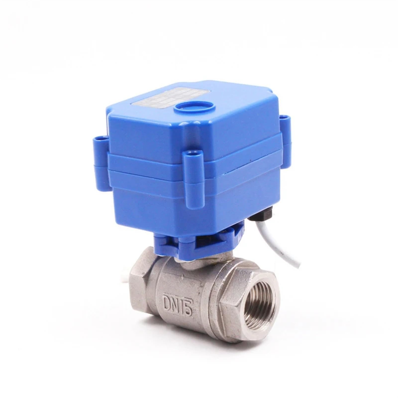 DN15 DN20 DN25 Motorisierter Kugelhahn 2-Wege Edelstahl Vollbohrung Elektrischer Kugelhahn 2-Draht Elektrischer Antrieb AC/DC 9-24V 1St(3/4",ADC9-24V_CR03)