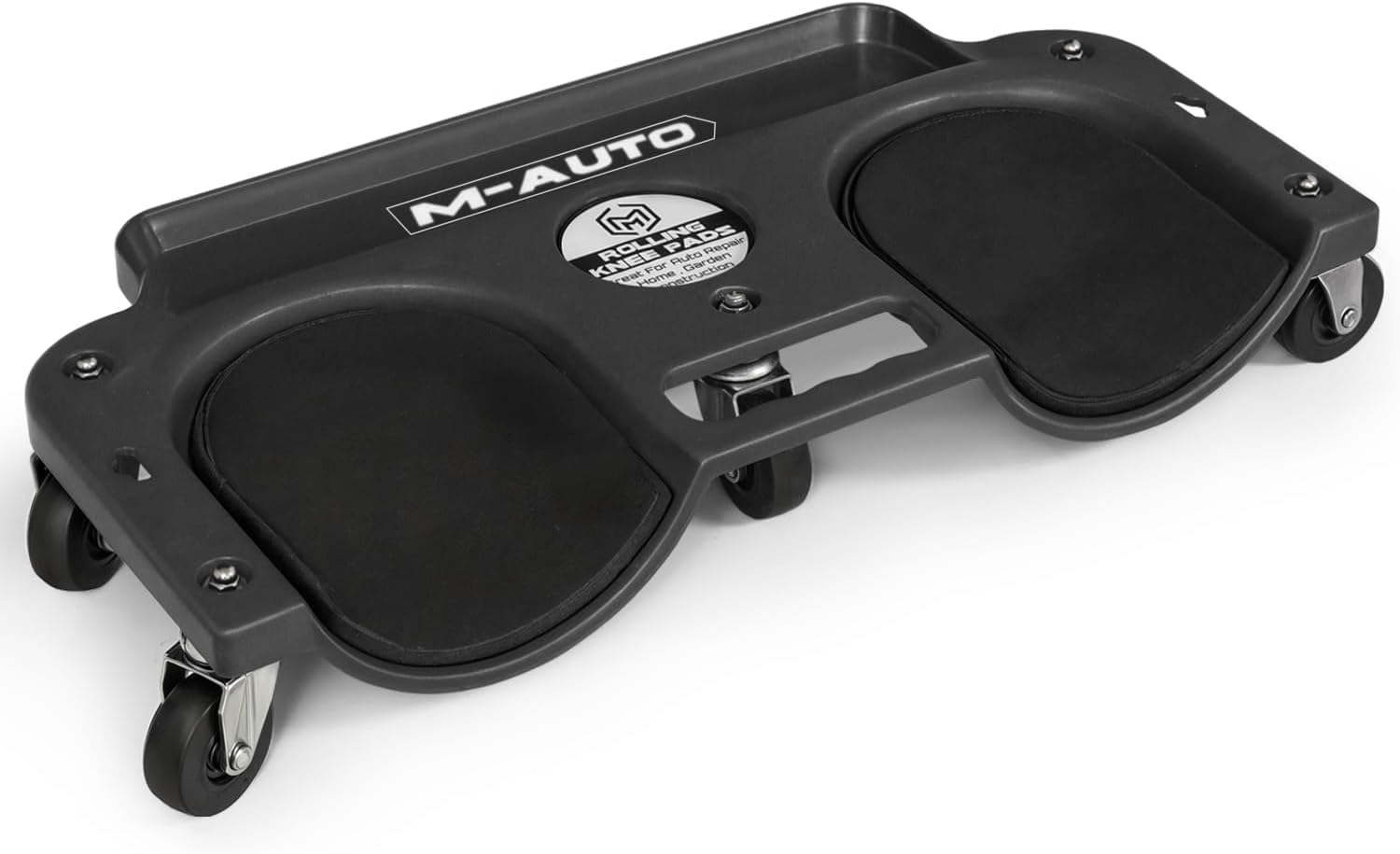 M-AUTO Rolling Knee Creeper Durable Knee Pads with Full 360 Degree Turn Casters