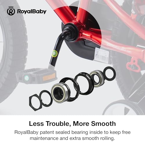 image for RoyalBaby Freestyle Kids Bike Boys Girls 16 Inch BMX Childrens Bicycle