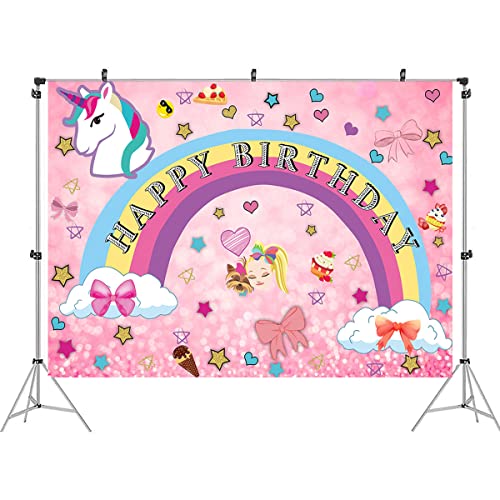 Einhorn Fotohintergrund Prinzessin Barbie Hintergrund Geburtstag Party Dekorationen Prinzessin Einhorn Fotohintergrund Banner Einhorn Hintergrund Fotoshoot Backdrop für Kinder 150 x 100 cm