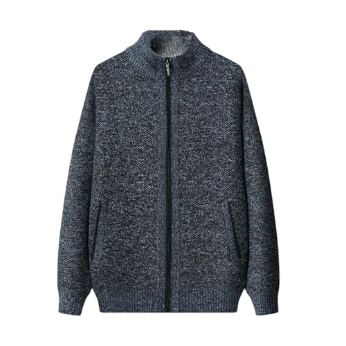 Cardigan tricoté homme chaud pour sorties d'hiver en plein air