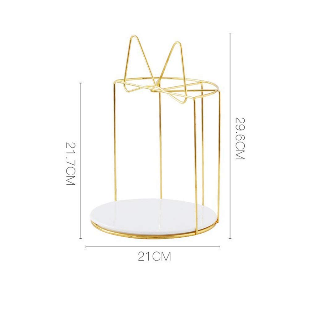 Soporte de cerámica para Tartas, de Tres Niveles, para postres, Ideal para cumpleaños, Bodas, Fiestas, Pasteles, Comida y postres de Frutas (Blanco, Talla única)