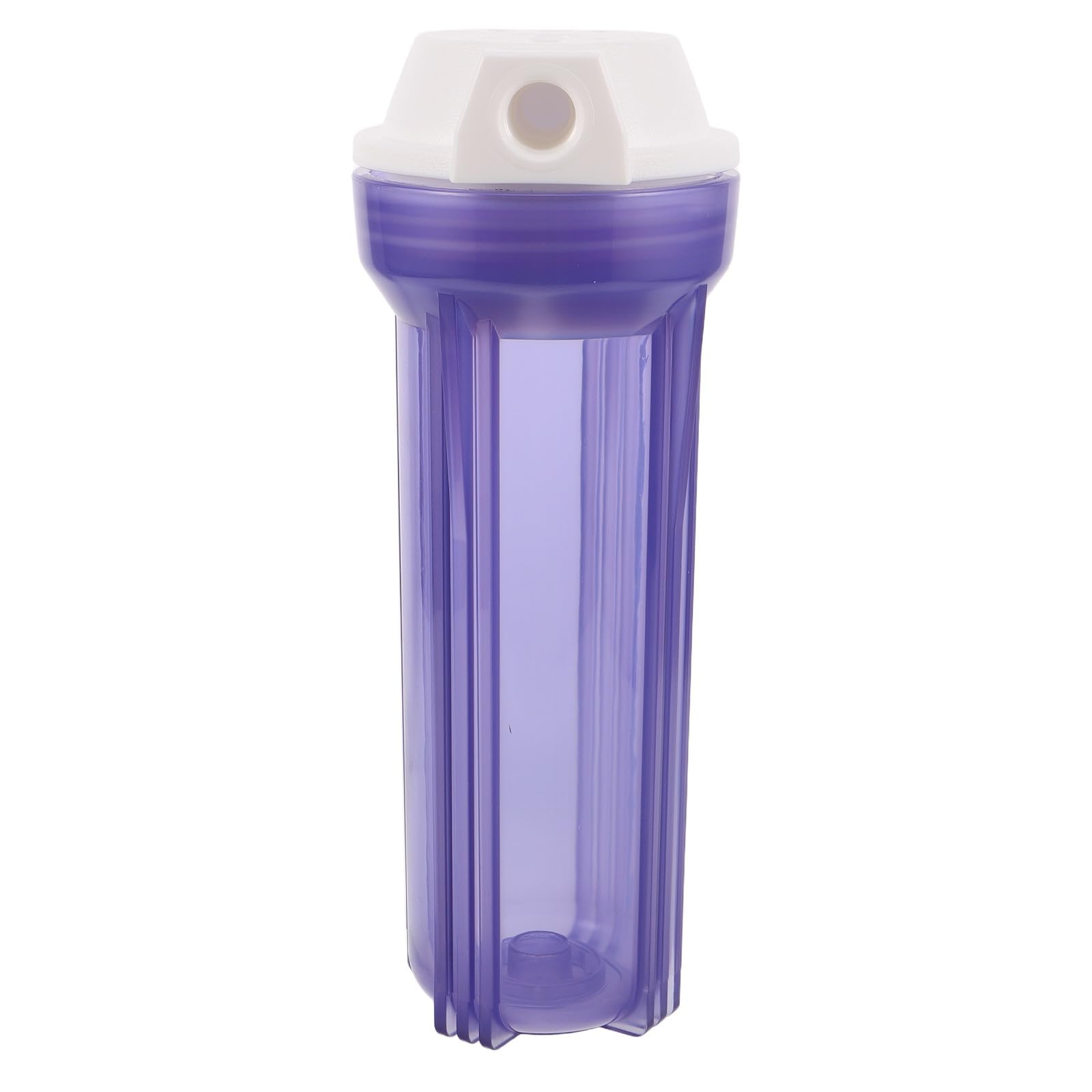 Healeved Klarwasserfilter-Kanister: 10" RO-System-Vorfiltergehäuse - Filterhalter für Rohrleitungen - Transparentes Kartuschengehäuse für PP-Sedimentfiltrationssysteme