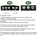 YPbPr to HDMI Converter, Component to HDMI, RGB to HDMI Converter Supports Video Audio Converter Adapter HDMI V1.4 for DVD PSP Xbox 360 PS2 Nintendo to HDTV Monitor and Projector