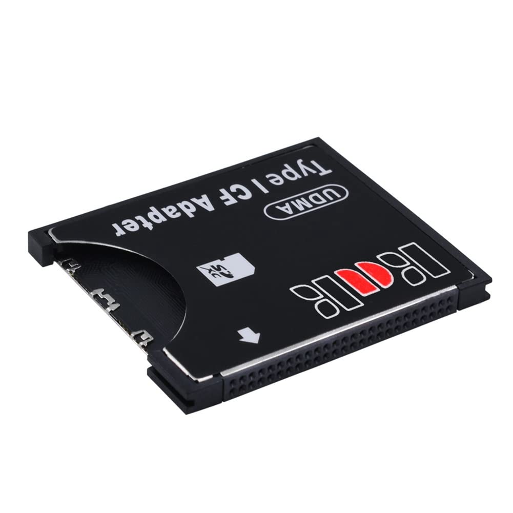 Adaptateur SD vers Type I Prenant en Charge la Carte SD SDHC SDXC MMC vers Convertisseur de Lecteur de Carte Compact Flash Type I Standard